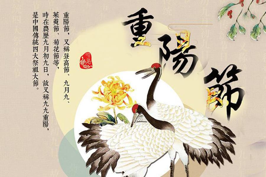 九九重陽節(jié)，祝老人健康長壽，愿家人幸福安康